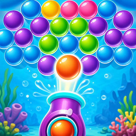 Aqua Pop Bubble Shooter