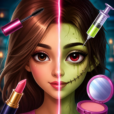 From Zombie to Glam - A Spooky Transformation