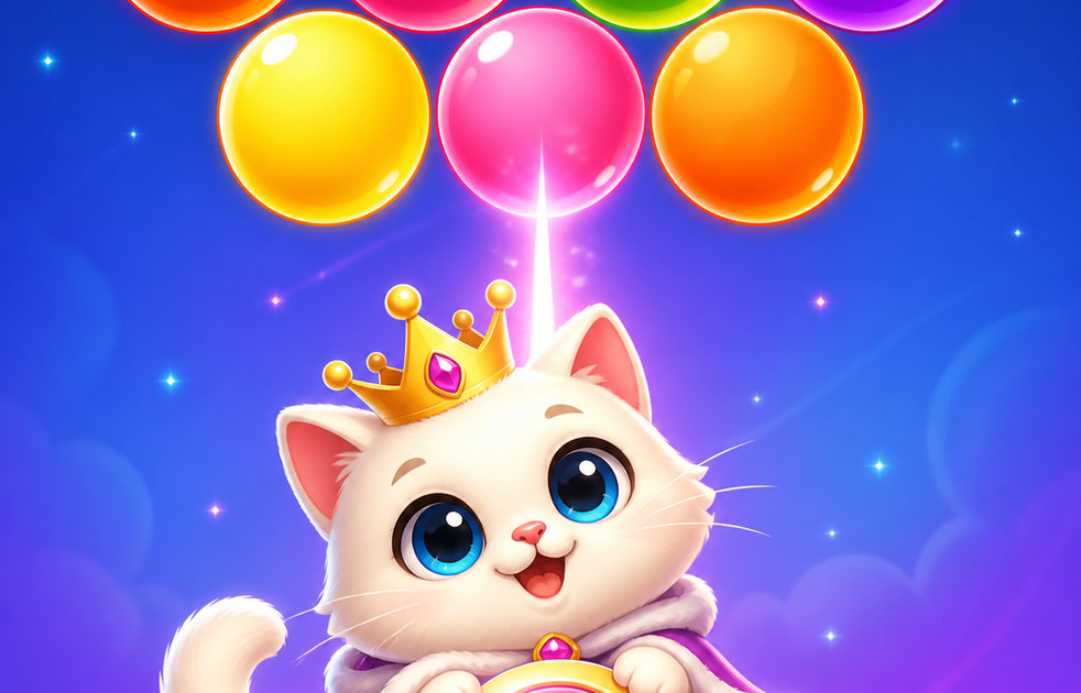 Bubble Queen Cat