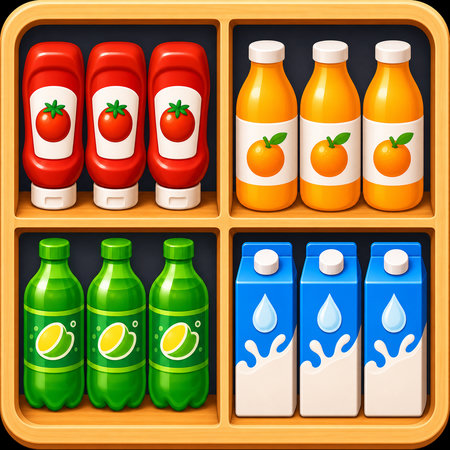 Food Matching: Sort Master 3D