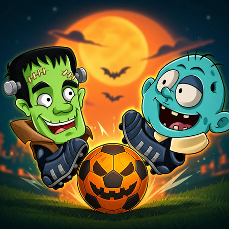 Halloween Head Soccer
