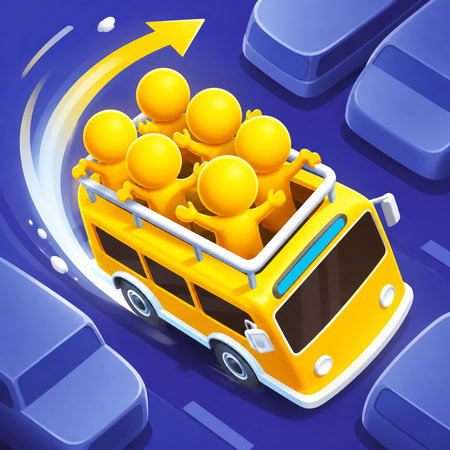 Bus Escape: Traffic Jam