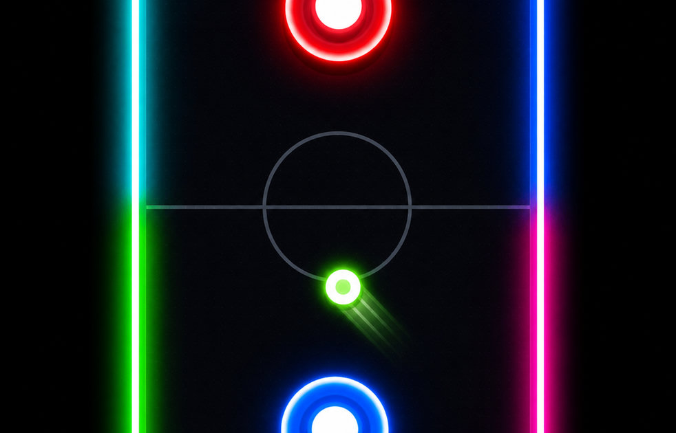 Glow Hockey Online