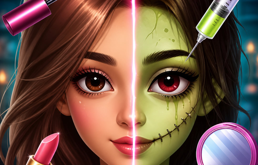From Zombie to Glam - A Spooky Transformation